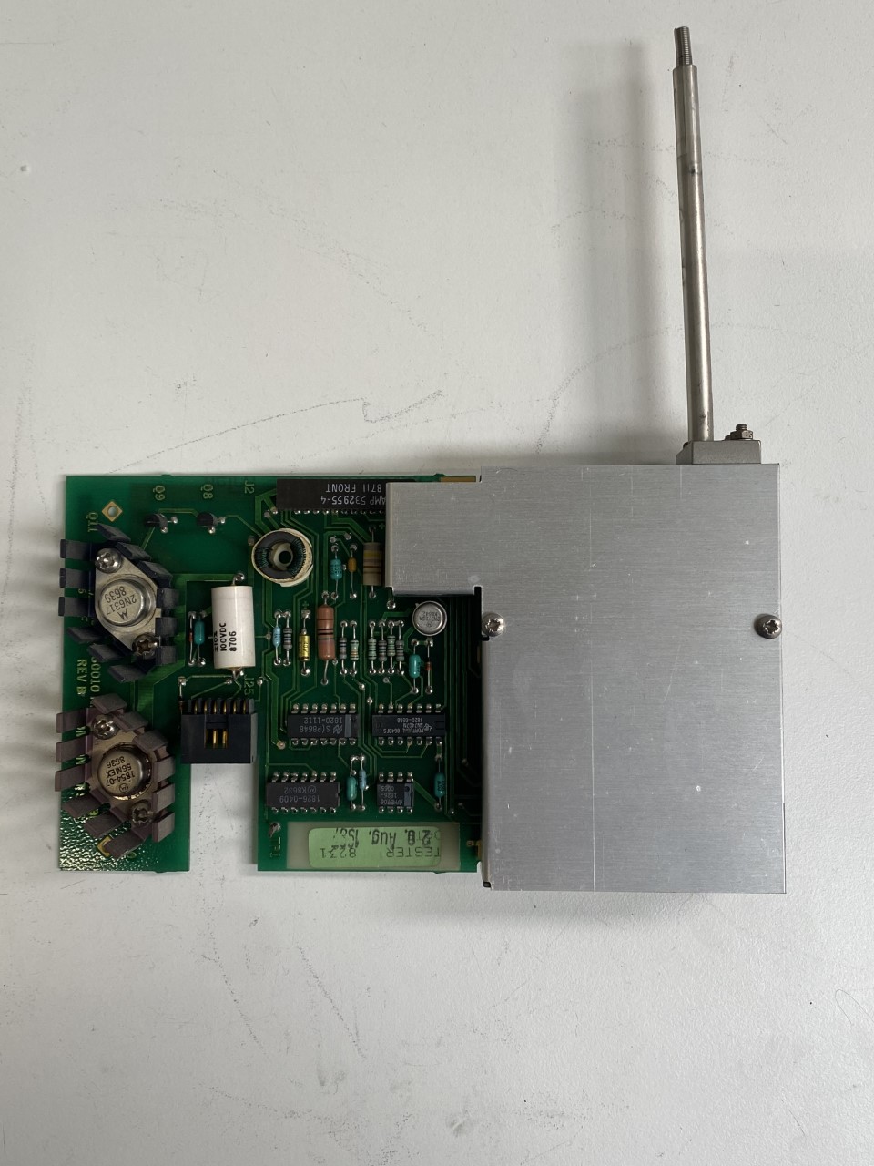 HP 5890 Gas Chromatograph Board
