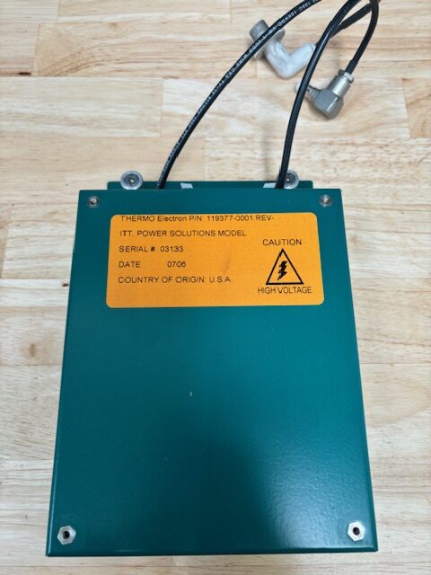 Thermo 119377-0001 HV Power Supply Voltage