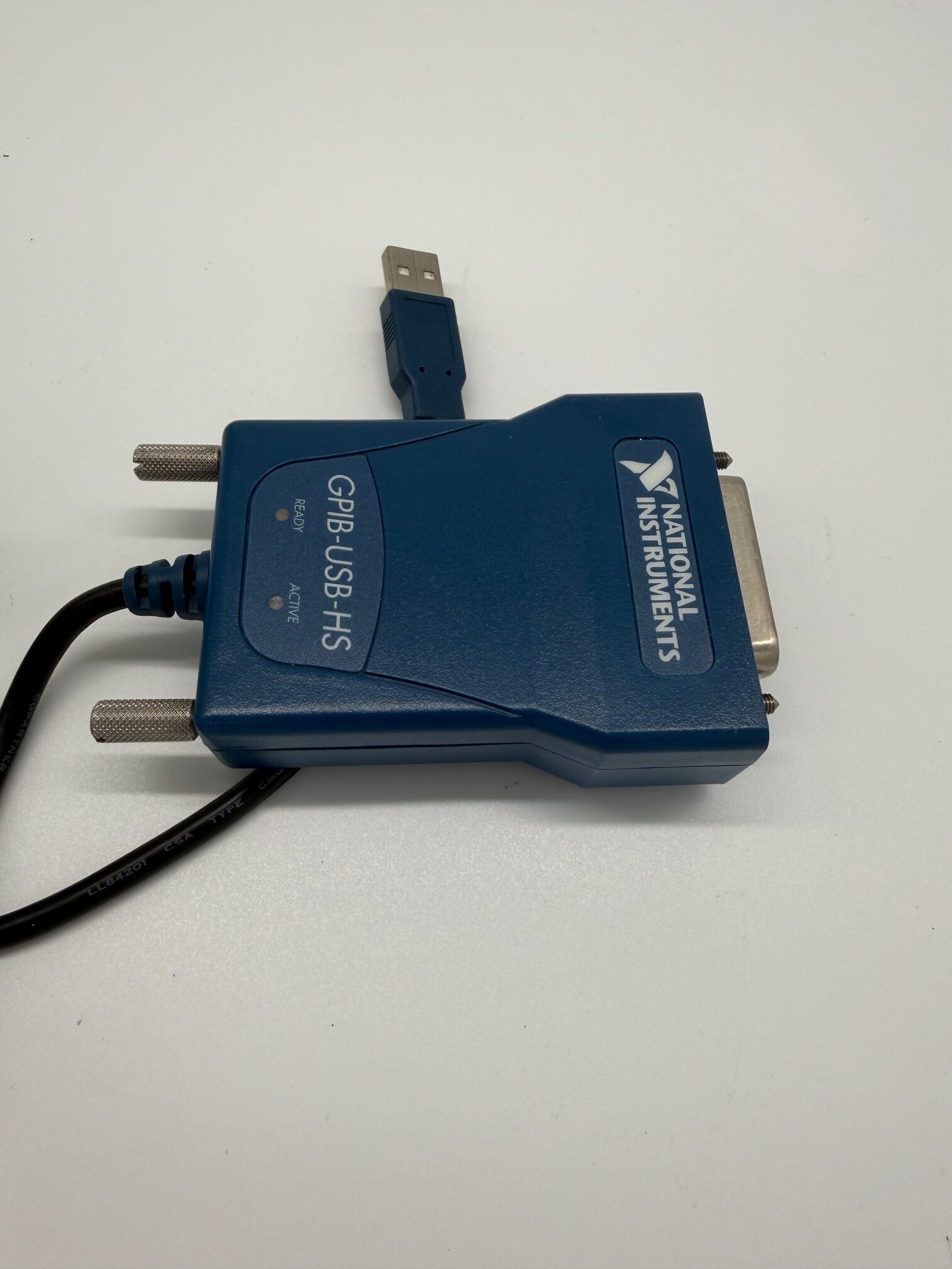 National instruments 187965-01 GPIB Instrument Control Device, GPIB-USB-HS