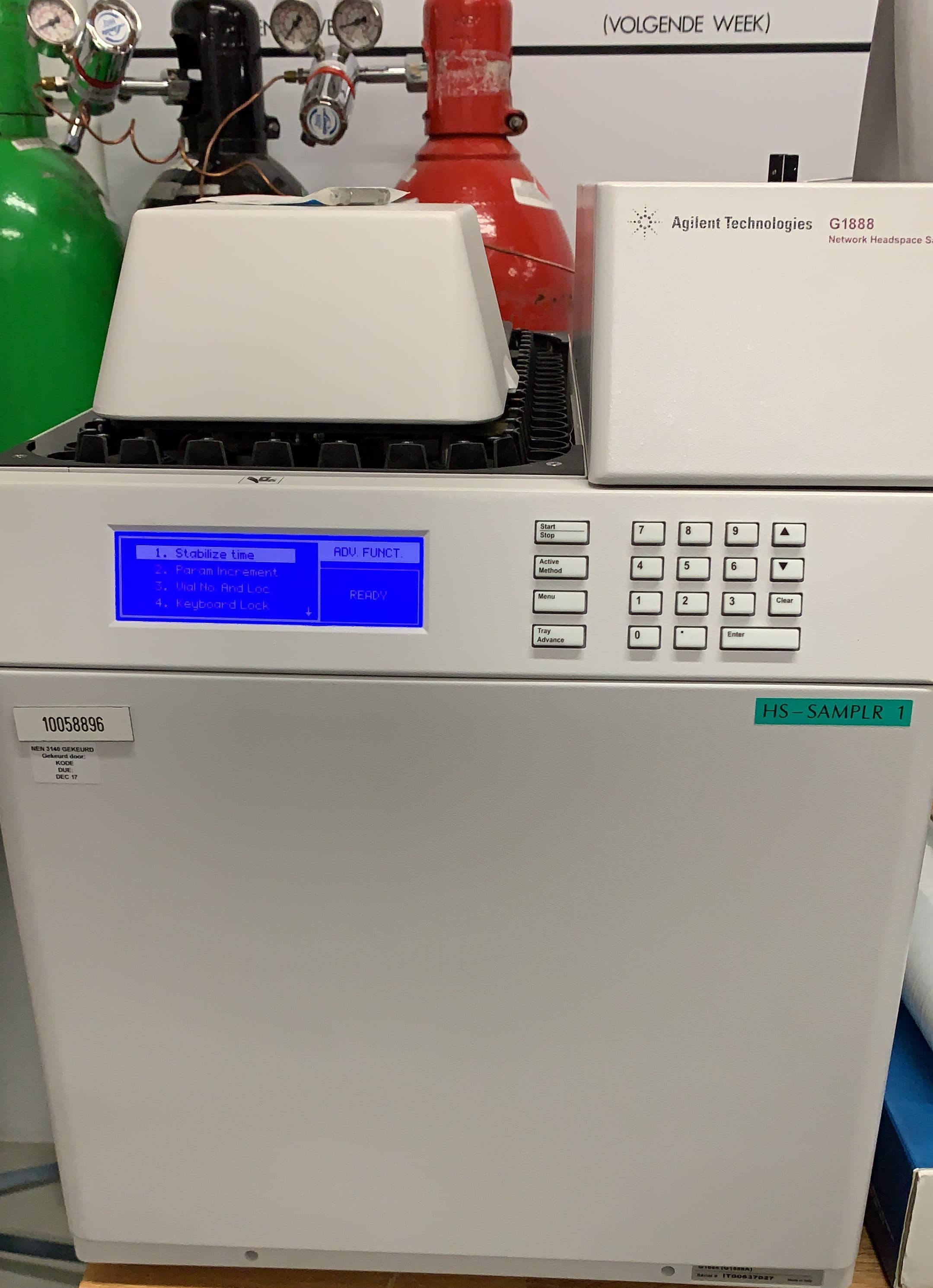 Agilent G1888 Headspace sampler