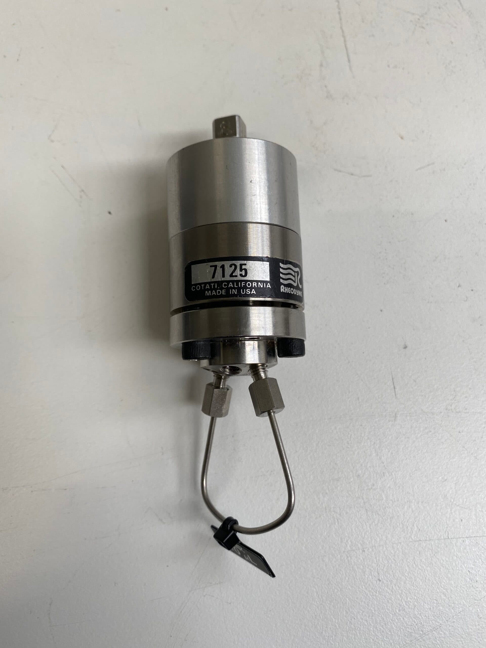 Rheodyne injector Model 7125